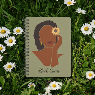 Black Queen , Melanin Queen , African American  Planner