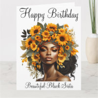 Black queen melanin sista birthday love