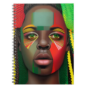 Black Queen Melanin Woman Sista Love Notebook