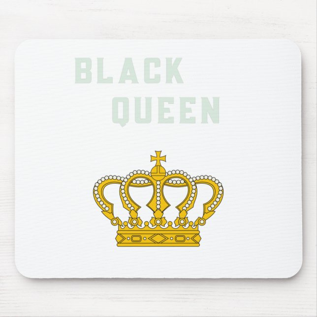 black queen mouse pad (Front)