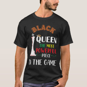 Black Queen The Most Powerful Black History Month T-Shirt