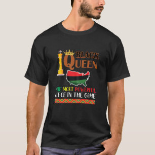 Black Queen The Most Powerful Black History Month T-Shirt