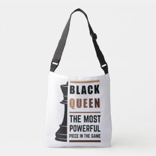Black Queen The Most Powerful Piece In The Game 2 Crossbody Bag