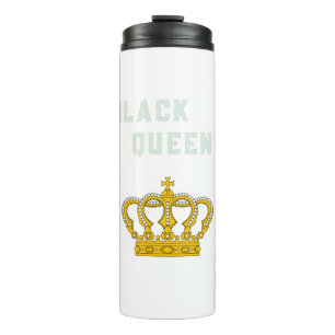 black queen thermal tumbler