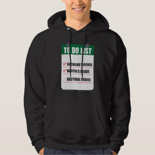 Black Queen To Do Masters Graduation 1 Hoodie