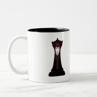 Black Queen Two-Tone Coffee Mug