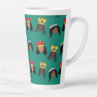 Black Queens Latte/Coffee/Tea Mug