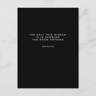Black Quote Postcards Personalised Gifts For Men