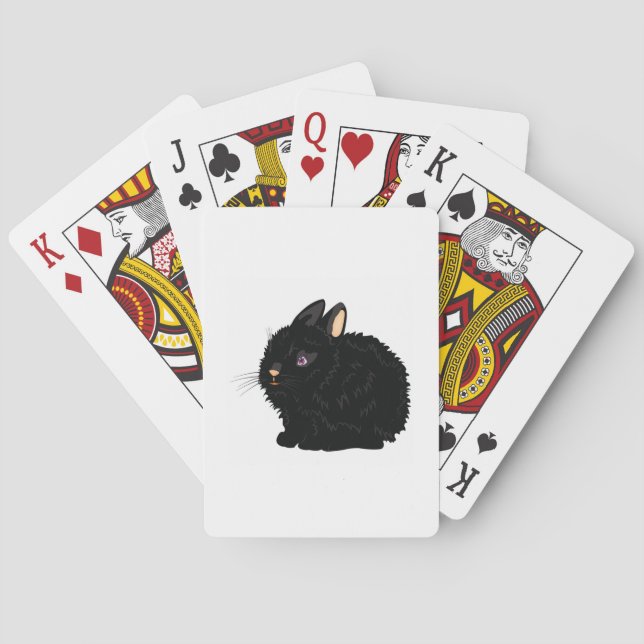 Black Rabbit Playing Cards (Back)
