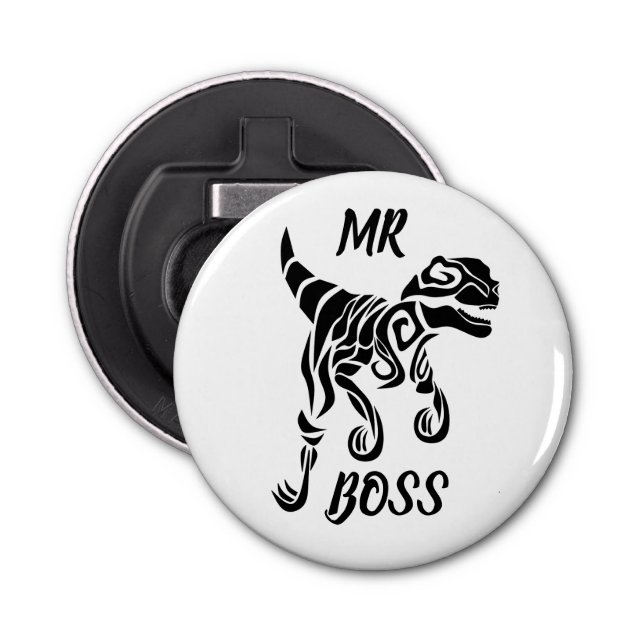 Black Raptor  Bottle Opener (Front)