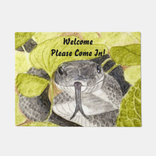 Black Rat Snake Doormat