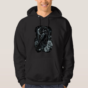 Black Raven Crow Gothic Bird Graphic Art Design Pr Hoodie