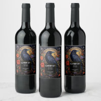 Black Raven Dark Gothic Wine Making