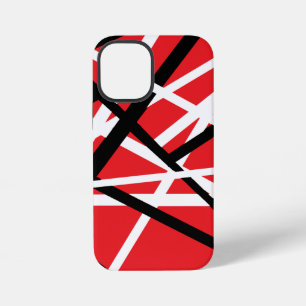 Black, Red, and White Graphic iPhone 12 Mini Case
