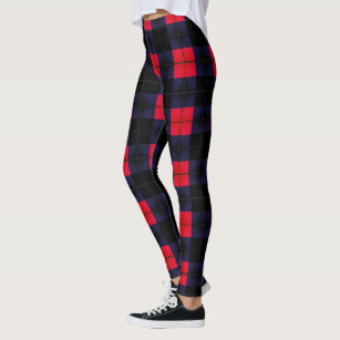 buffalo check leggings