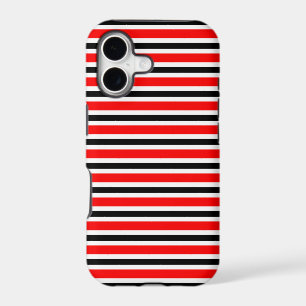 Black & Red Stripes