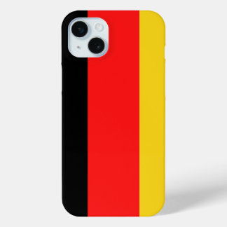 Black Red Yellow Germany iPhone 15 Mini Case