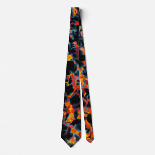 Black Red Yellow Tie