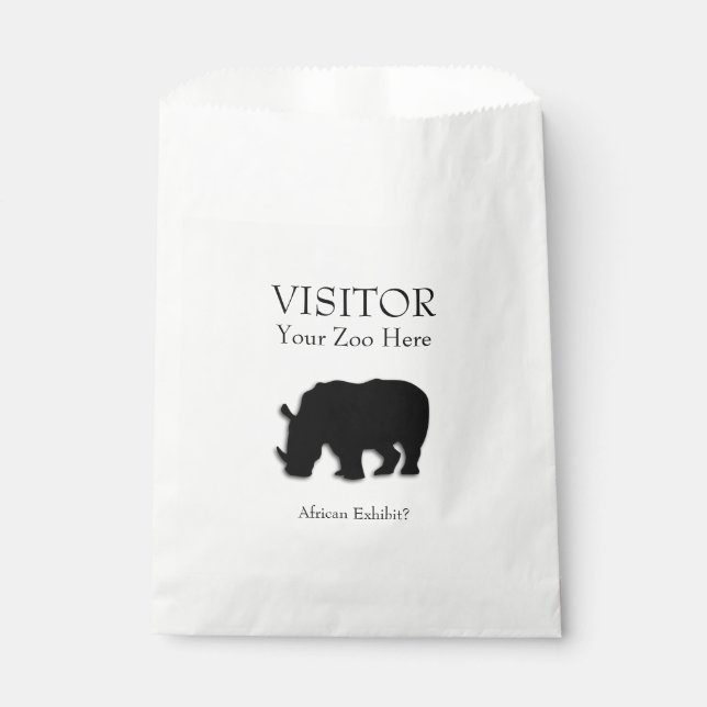 Black Rhino Event Favour Bag (Front)