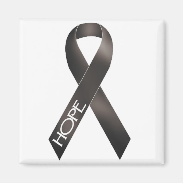 Black Ribbon Magnet (Front)