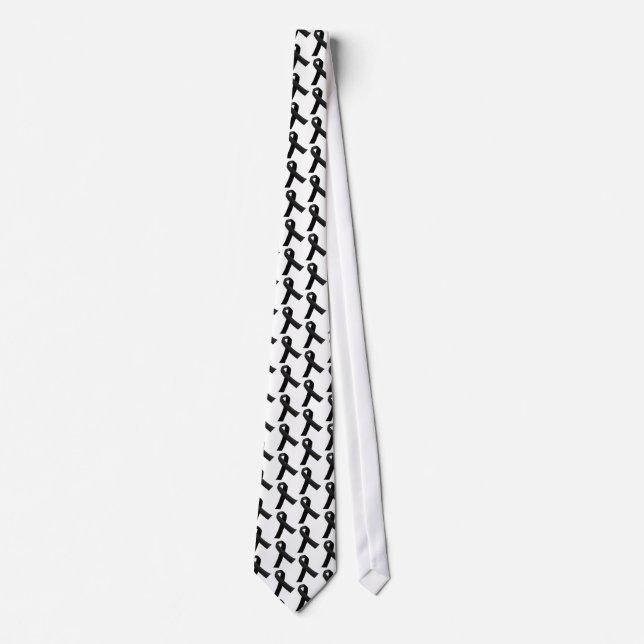 Black Ribbons Tie (Front)