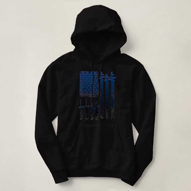 Black Rifle Coffee For Men and Women  Hoodie (Design Front)