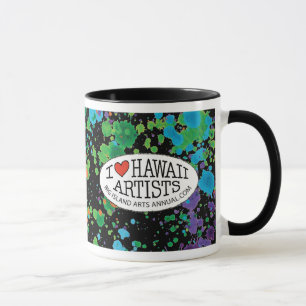 Black Ringer Mug