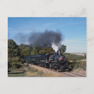 Black River and Western Railroad, 2-8-0, near Ring Postcard
