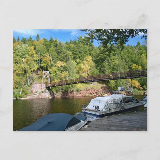 Black River Harbour, Michigan's Upper Peninsula Postcard (Front)
