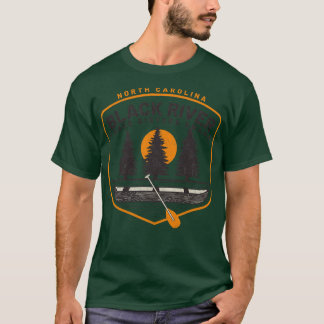 Black River NC Summertime Three Sisters Swamp Kaya T-Shirt