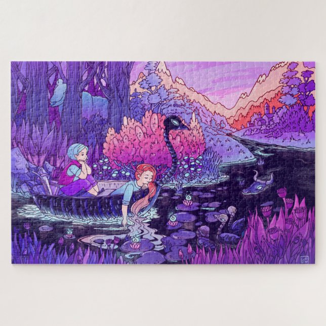 Black River trip Jigsaw Puzzle (Horizontal)