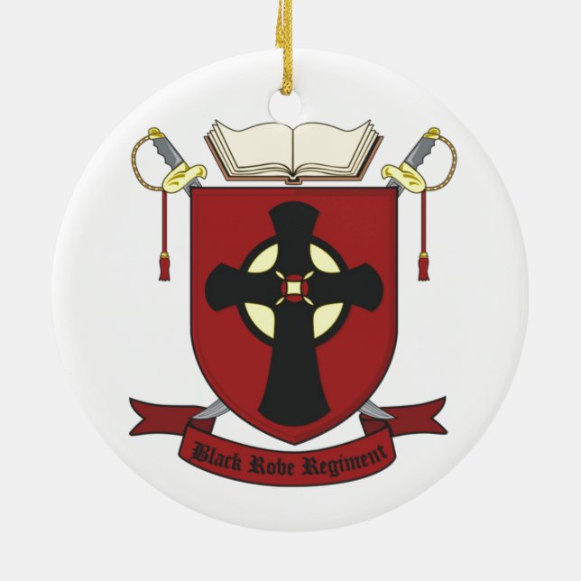 BLACK ROBE REGIMENT CERAMIC ORNAMENT (Back)