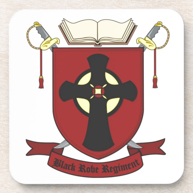 BLACK ROBE REGIMENT COASTER (Front)