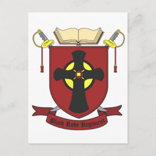 BLACK ROBE REGIMENT POSTCARD
