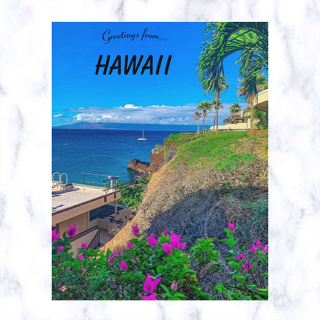 Black Rock Beach Lahaina Hawaii Postcard (Creator Uploaded)