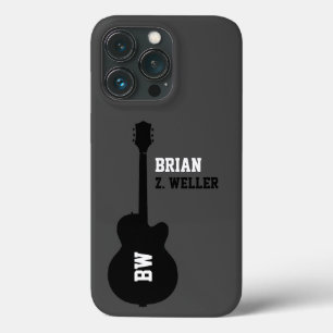 black rock guitar iPhone 13 pro case