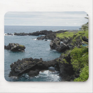 Black rock hawaiian mousepad