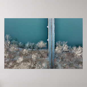 Black Rock Railroad Bridge Schuylkill Poster