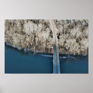 Black Rock Railroad Bridge Schuylkill Poster