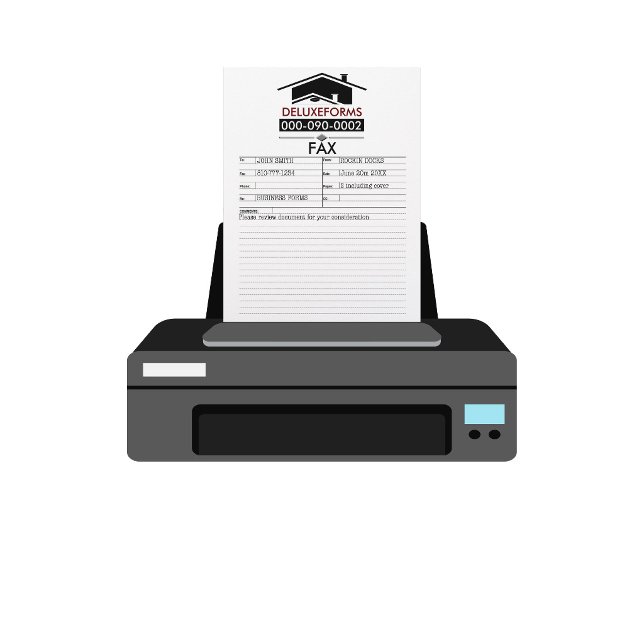Black Roof Fax Letterhead Template (Creator Uploaded)