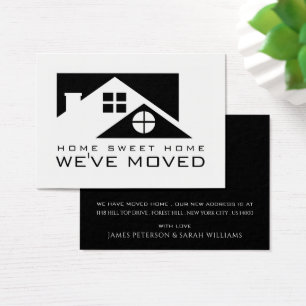 Black Rooftop, Change of Address Card