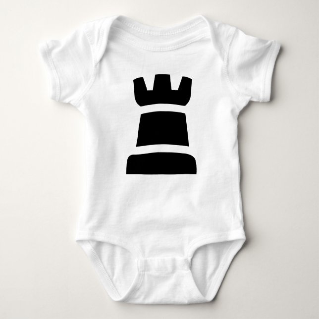 Black Rook Baby Bodysuit (Front)