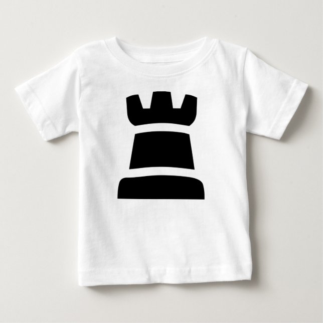 Black Rook Baby T-Shirt (Front)