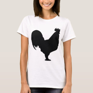 black rooster icon T-Shirt