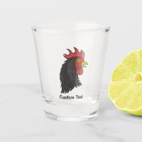 Black Rooster's Head