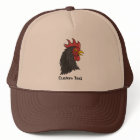 Black Rooster's Head