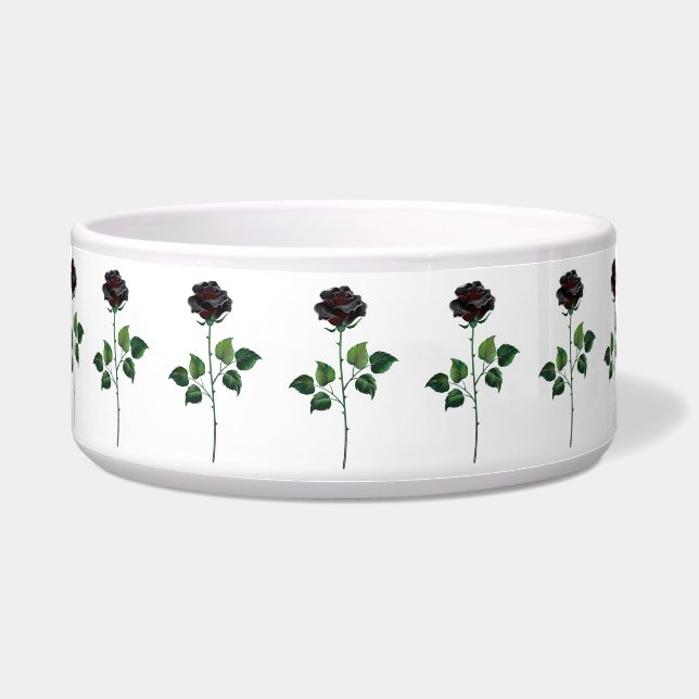 Black rose flower (Front)