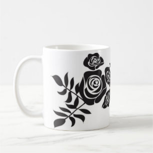Black Rose Mug for Bestie