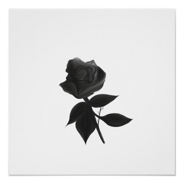Black Rose Poster (Front)