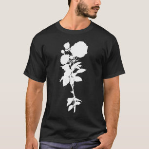 Black Rose Silhouette T-Shirt